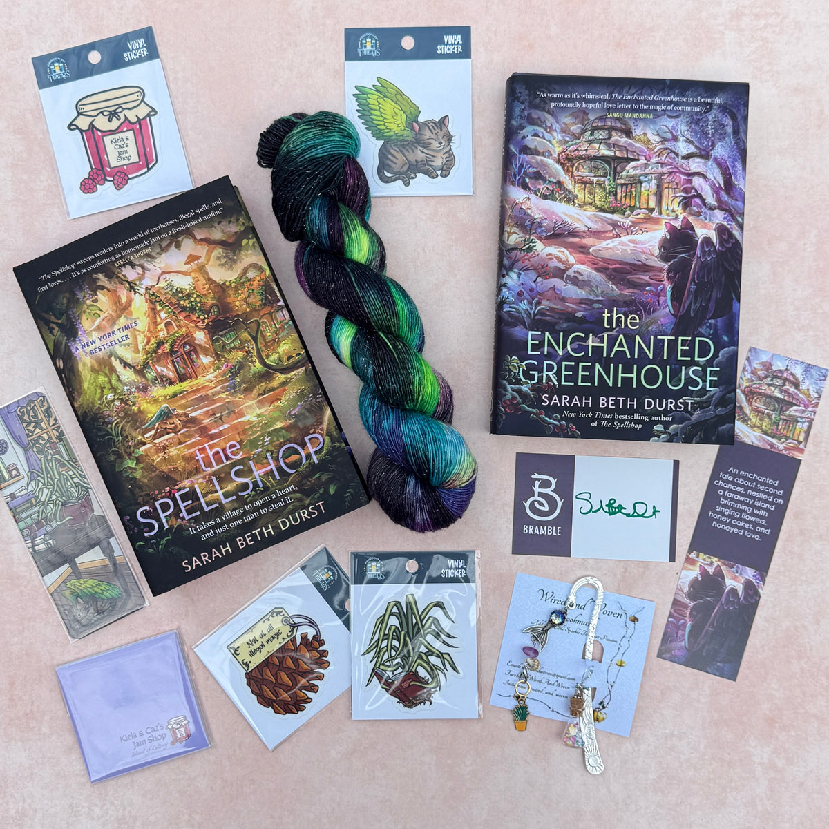 The Spellshop & The Enchanted Greenhouse - A Whimsical Wood Yarn Co.