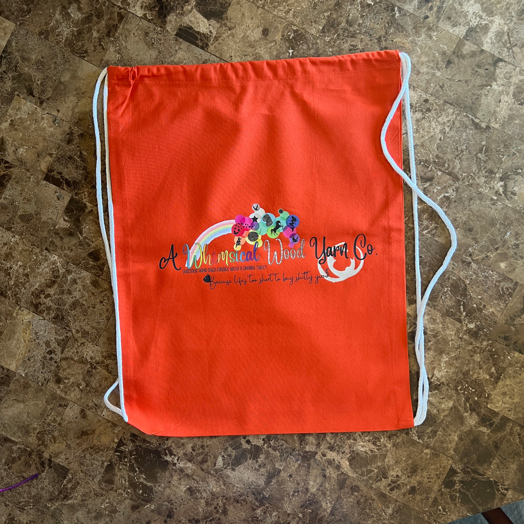 Logo Drawstring Cotton Project Bags