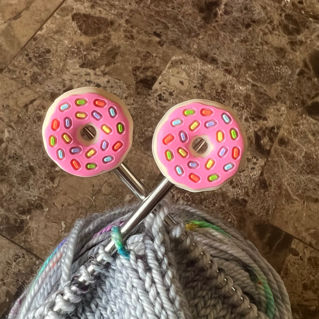 Pink Doughnut Stitch Stoppers