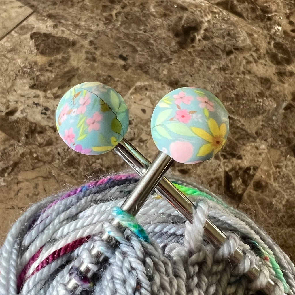 Floral Round  Stitch Stoppers