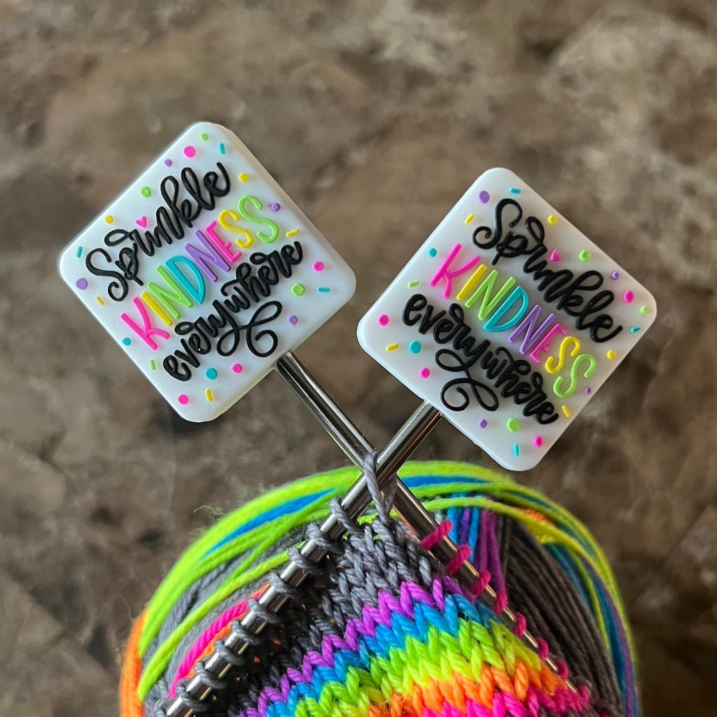 Sprinkle Kindness Everywhere Stitch Stoppers