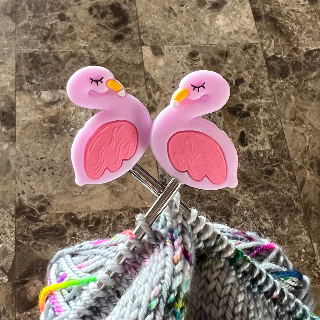 Flamingo Stitch Stoppers