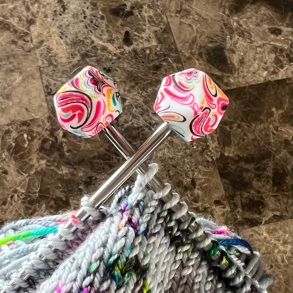 Marble Swirl Stitch Stoppers